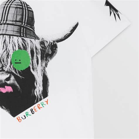 burberry cow t shirt